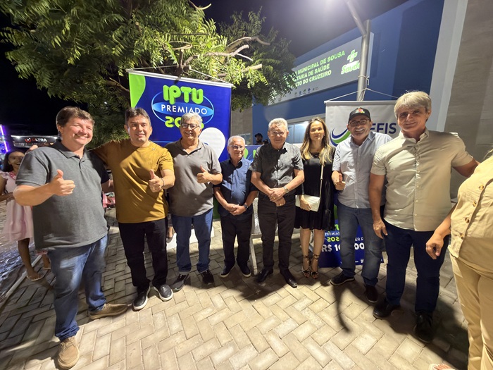 Prefeitura de Sousa realiza segundo sorteio do IPTU Premiado e entrega prêmio de R$ 10 mil