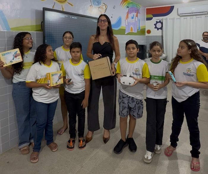 Prefeitura de Sousa implanta Espaço Maker na EMEF Otacílio Gomes de Sá, no José Lins do Rego